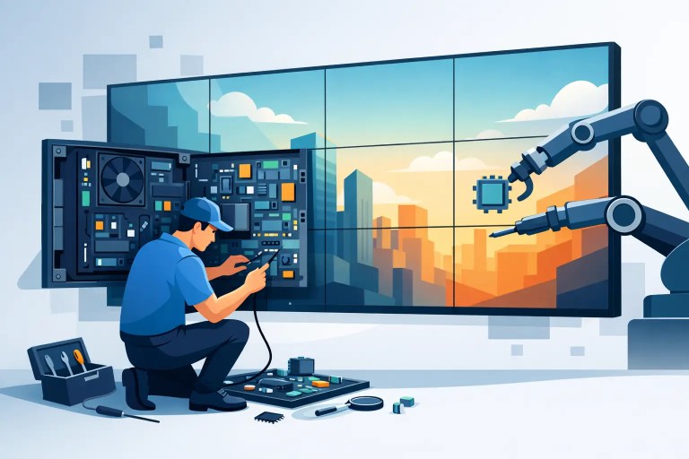Component-Level Video Wall Repair That Holds Up