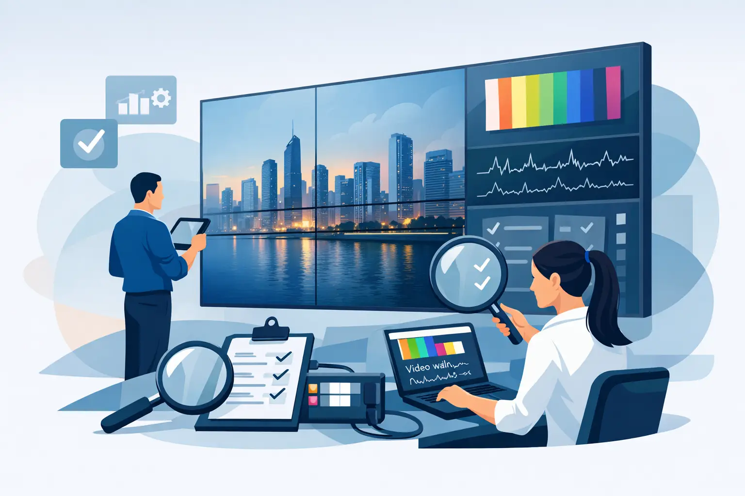 Documented QC for Video Walls That Holds Up