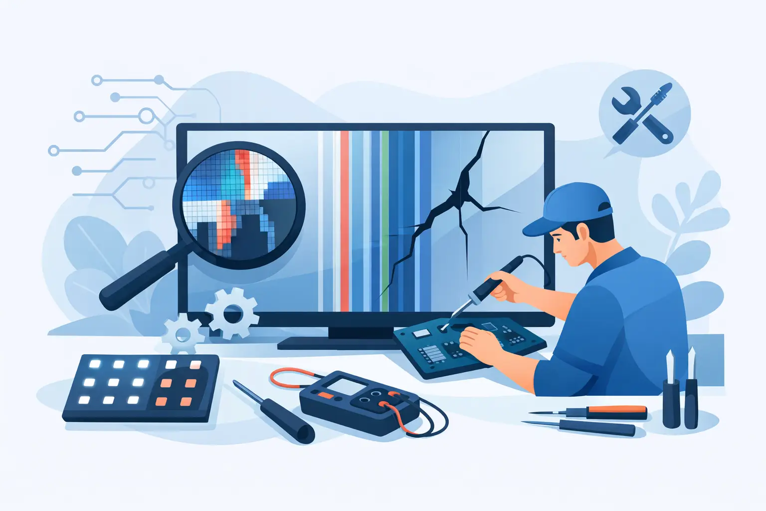 How to Repair LED Screen Problems Properly