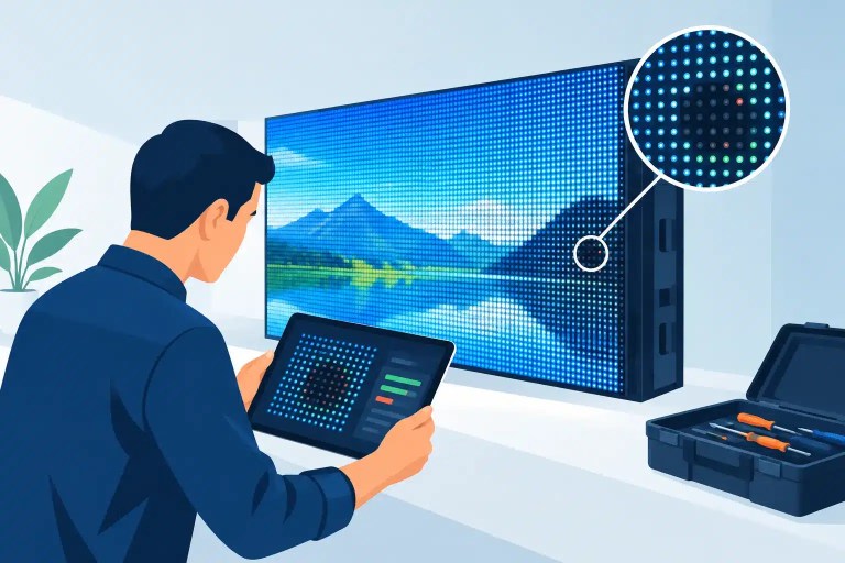 LED Diagnostics: Finding the Real Display Fault