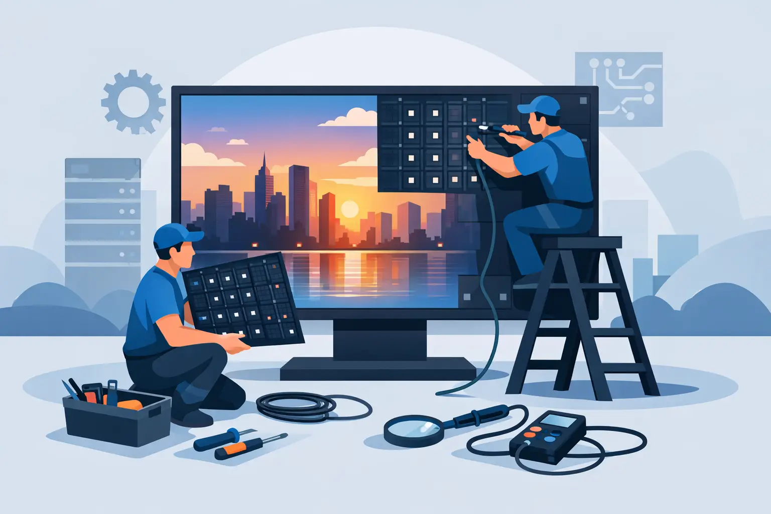 LED Screen Repair for Professional Displays