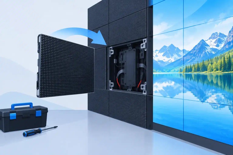 Rental Panel Recovery Example for LED Walls