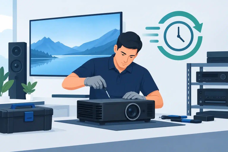 Repair Turnaround for AV Companies That Holds Up