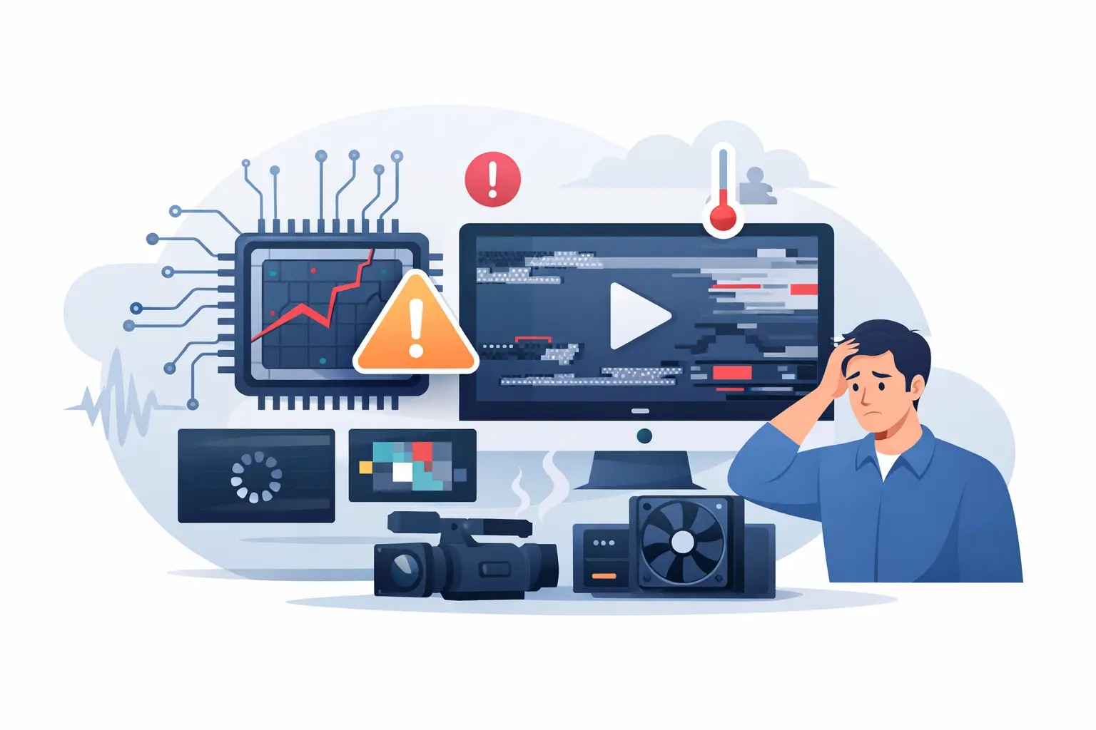 Video Processor Failure Symptoms to Catch Early