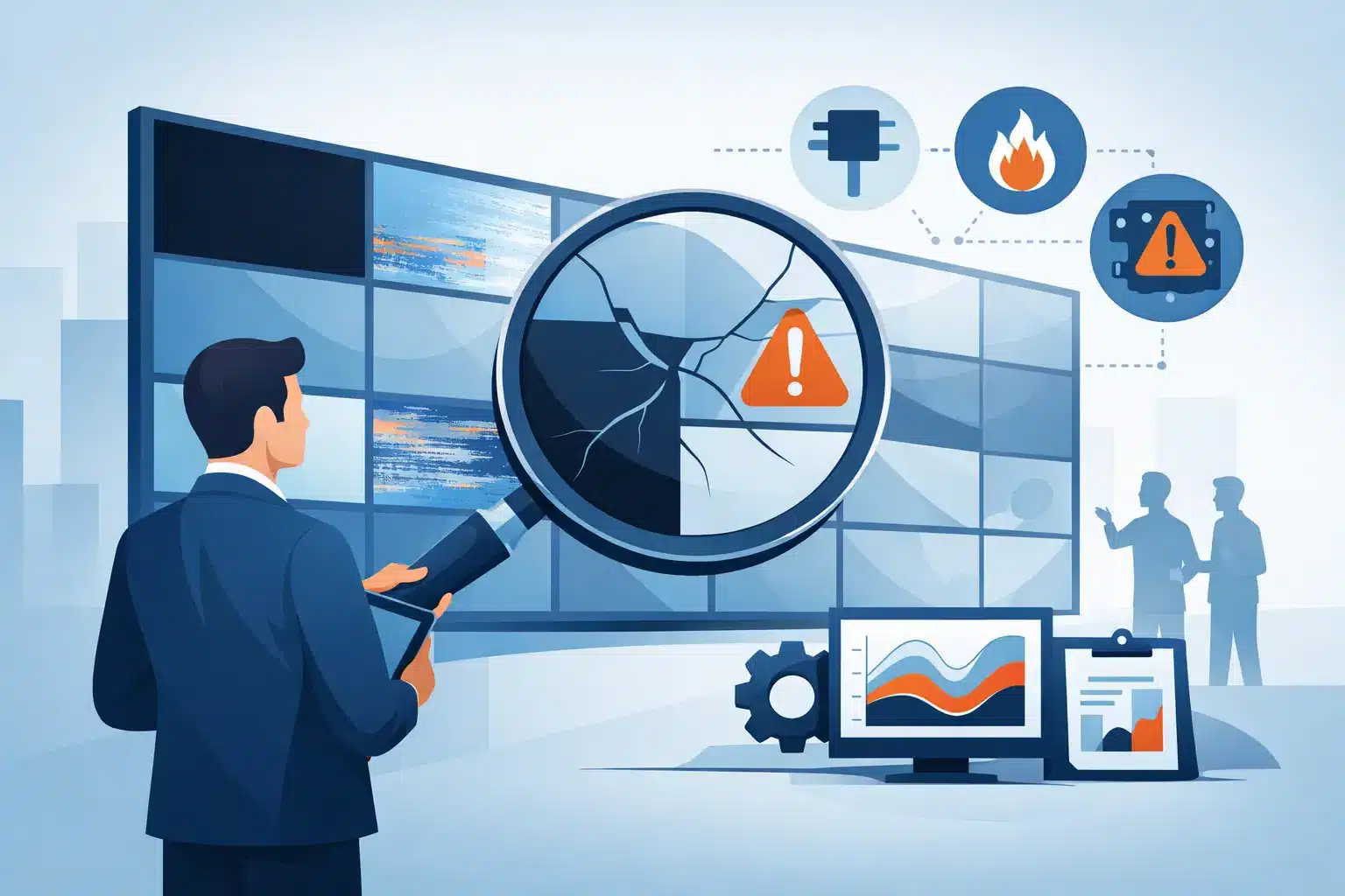 Video Wall Failure Analysis That Finds the Cause