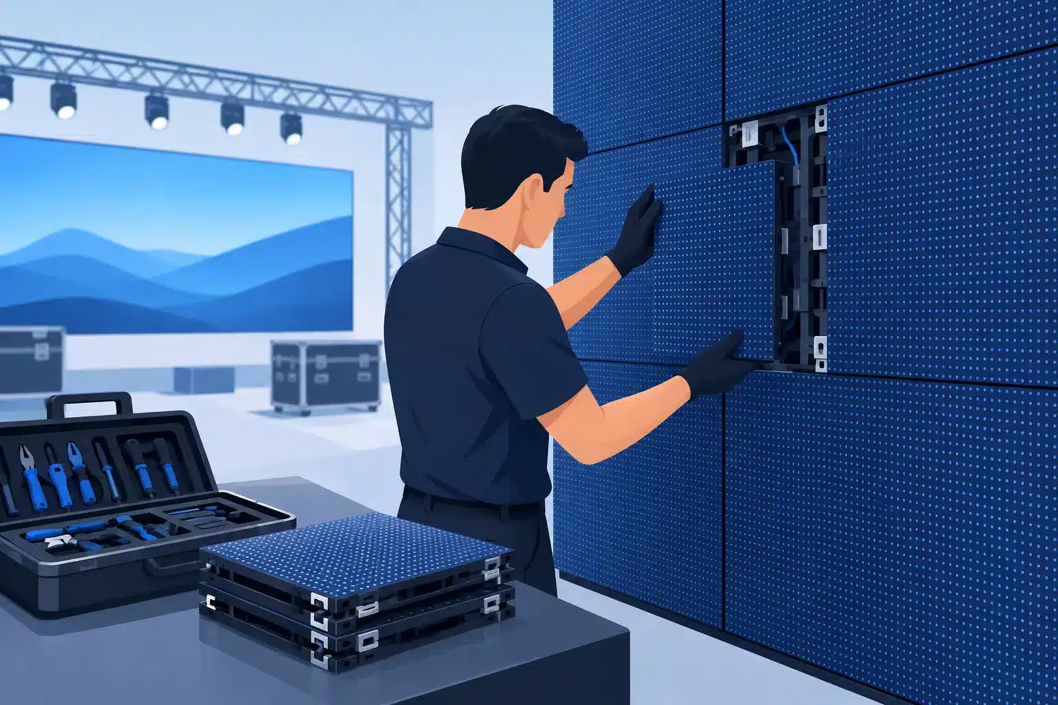 Professional LED Module Service Guide for AV Teams